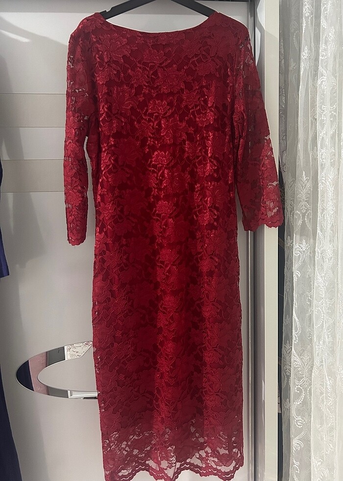 Dantel elbise - Görsel 3