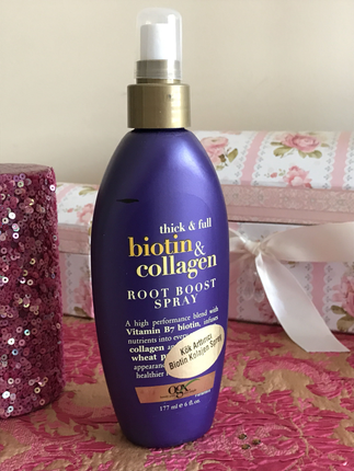 Diğer Organix biotin & collagen sprey