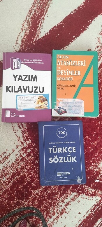 Yazim kılavuzu Türkçe sözlük 