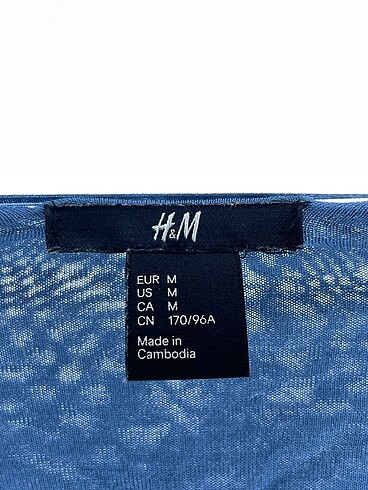 m Beden mavi Renk H&M Hırka %70 İndirimli.