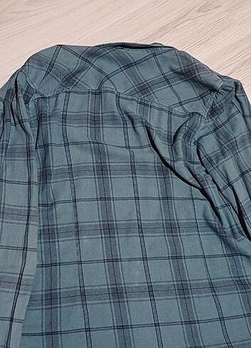 xl Beden Mavi oduncu gömlek 