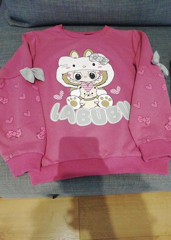 LABUBU BASKILI 8_9 YAŞ EŞOFMAN TAKIM - Görsel 9