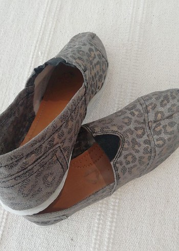 MUDO GRİ LEOPARLI ESPADRİL - Görsel 7