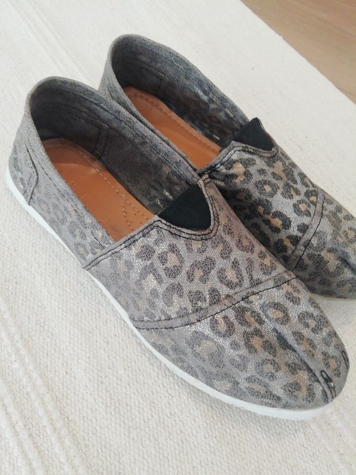 MUDO GRİ LEOPARLI ESPADRİL - Görsel 2