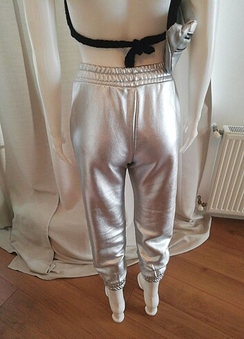 s Beden GÜMÜŞ VARAK JOGGER PANTOLON 
