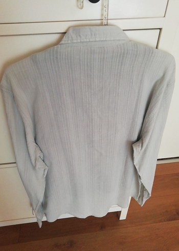 l/xl Beden SIFIR KETEN GÖRÜNÜMLÜ ŞIK GÖMLEK