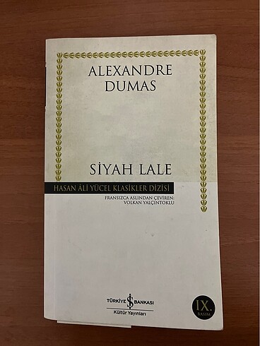 Siyah Lale Alexandre Dumas