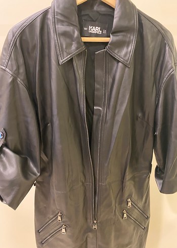 Deri Siyah Kemerli Midi Tulum - Görsel 7