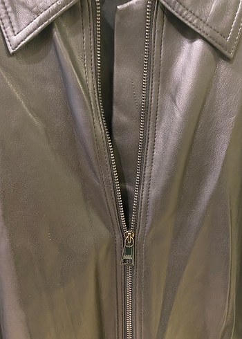 Deri Siyah Kemerli Midi Tulum - Görsel 10