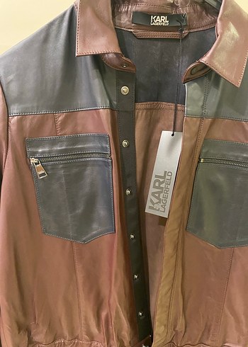 Kahverengi Deri Kadın Tulum - Sokak Stili - Görsel 2