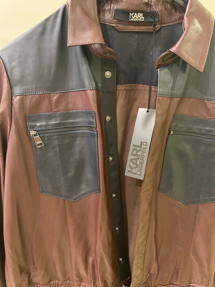 Kahverengi Deri Kadın Tulum - Sokak Stili - Görsel 2