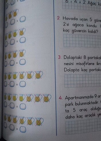 1. sınıf matematik etkinlik çalışması yaparakları - Görsel 5