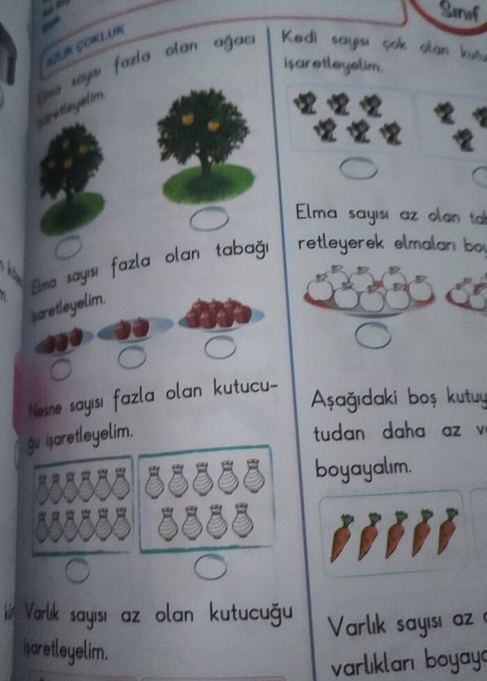 1. sınıf matematik etkinlik çalışması yaparakları - Görsel 2