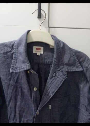 Levis Levi S Lacivert Denim Gomlek Ceket