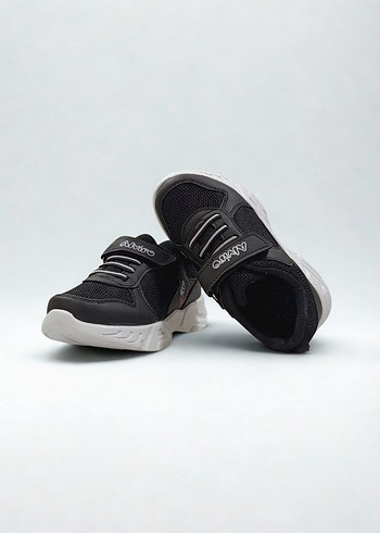 28 Beden siyah Renk ALVİRO ERKEK ÇOCUK SNEAKER AYAKKABI