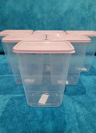 6'lı Plastik Erzak Kabı 