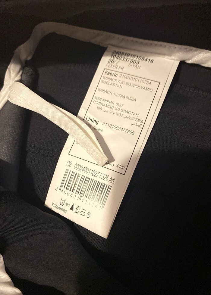 Kumaş pantolon - Görsel 3