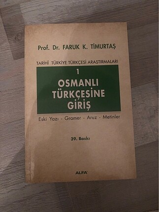 Osmanlı Türkçesine giriş