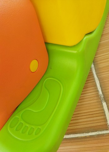 Renkli Fil Figürlü Çocuk Salıncağı - Görsel 3