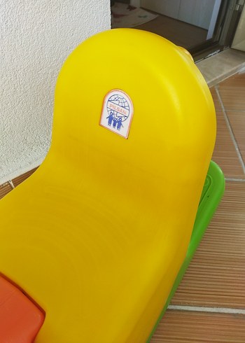 Renkli Fil Figürlü Çocuk Salıncağı - Görsel 2