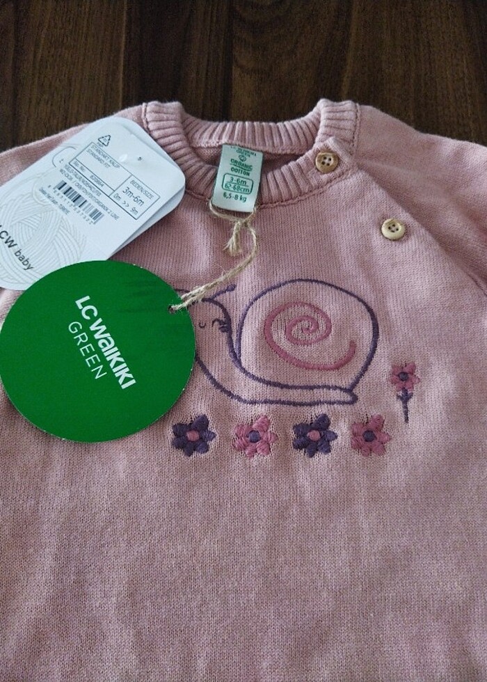 LCW bebe triko tulum 3-6 ay - Görsel 2