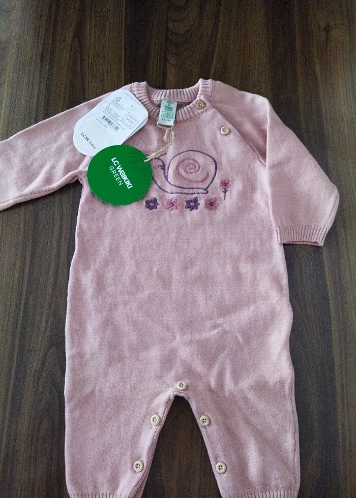 LCW bebe triko tulum 3-6 ay - Görsel 4