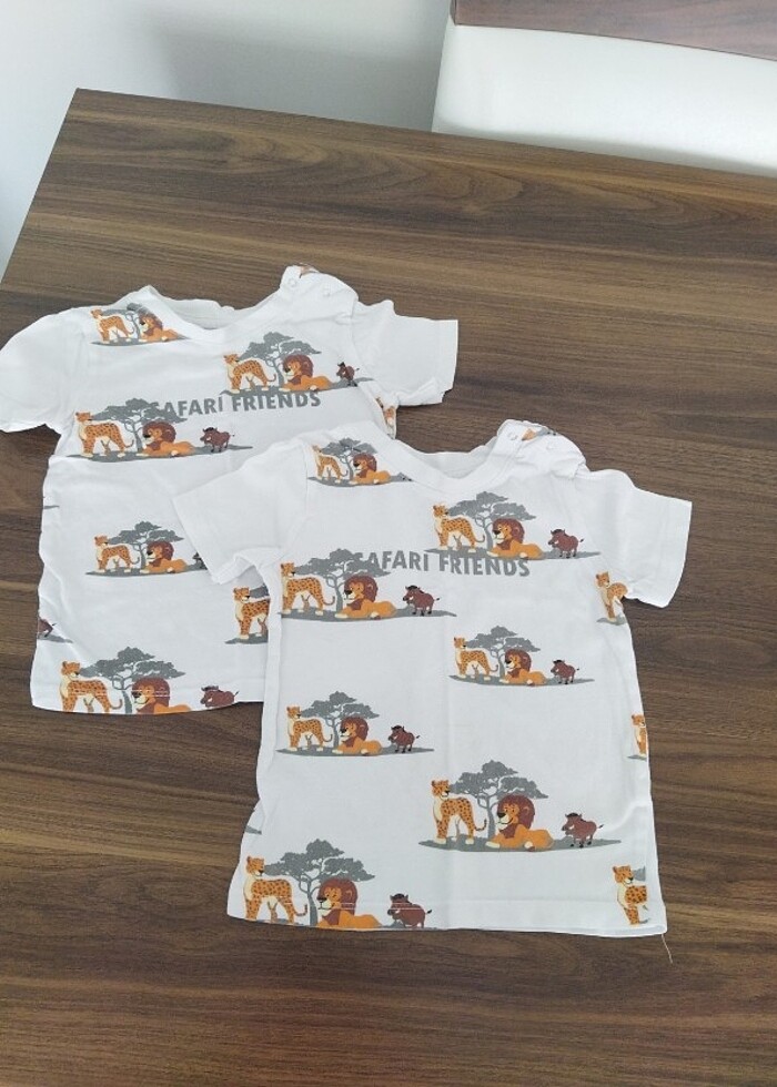 İki adet tisort  - Görsel 4