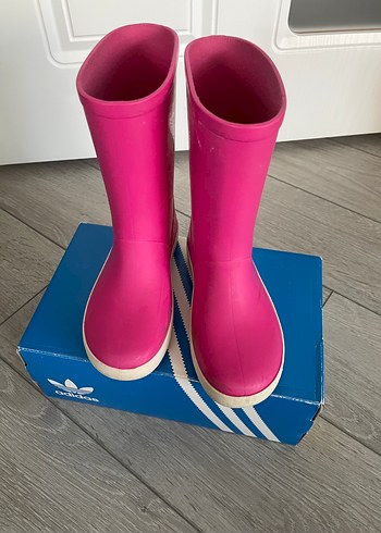Kız Çocuk Pembe Kauçuk Yağmur Çizmesi