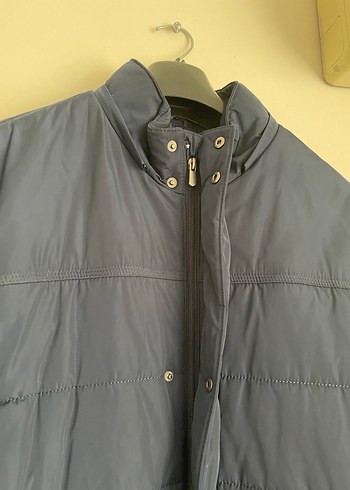 Düğmeli Lacivert Midi Erkek Kaban - Görsel 4