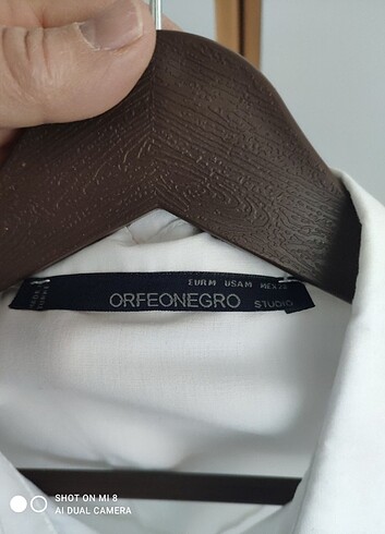 38 Beden beyaz Renk ORFEONEGRO MARKA GÖMLEK