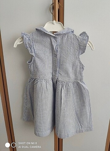 12-18 Ay Beden LCW 12-18 AYLIK KIZ BEBEK ELBİSESİ