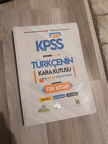 KPSS TÜRKÇENİN KARA KUTUSU