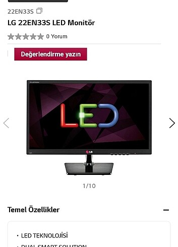 LG Monitör