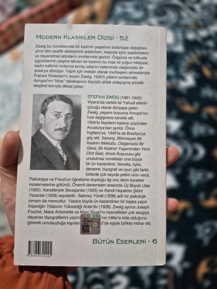 Bir Kadının Yaşamından Yirmi Dört Saat - Stefan Zweig - Görsel 2
