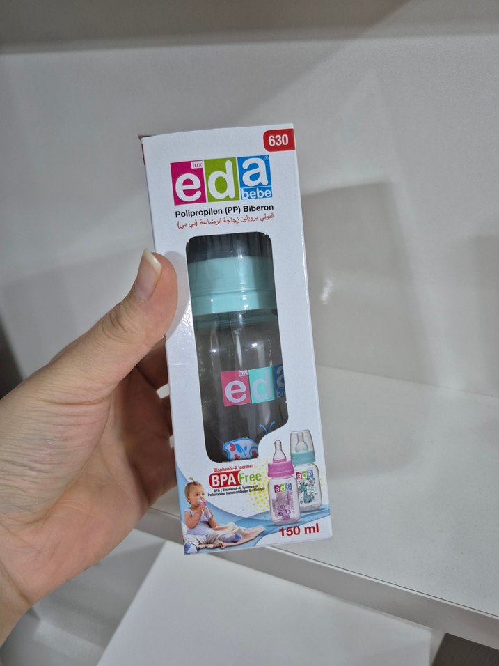 Turkuaz Renk Bebek Biberon 150 ml - Görsel 3