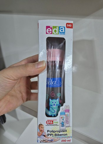 Pembe Bebek Biberon 250 ml - Görsel 3