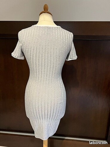 s Beden gri Renk H&M mini elbise