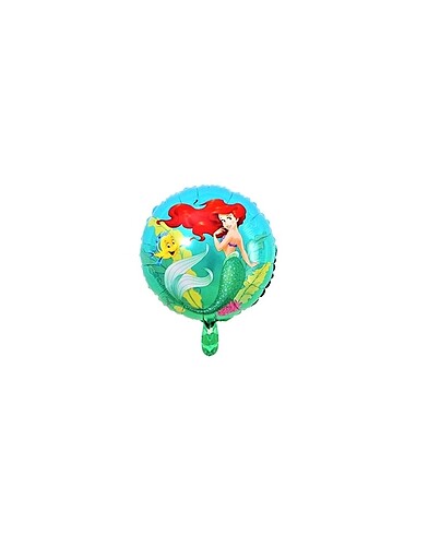 Deniz kızı folyo balon