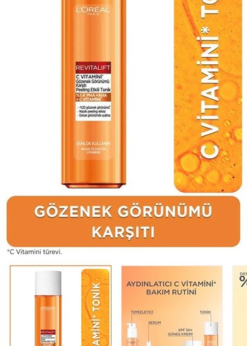 L'Oréal Revitalift C Vitamini Tonik - Görsel 2