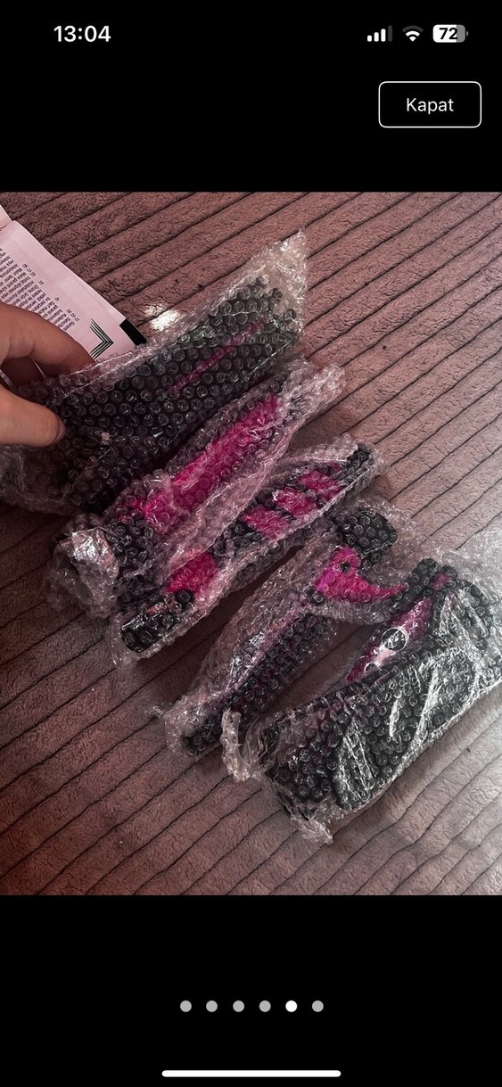 Pixie Pembe Saç Şekillendirme Seti - Görsel 3