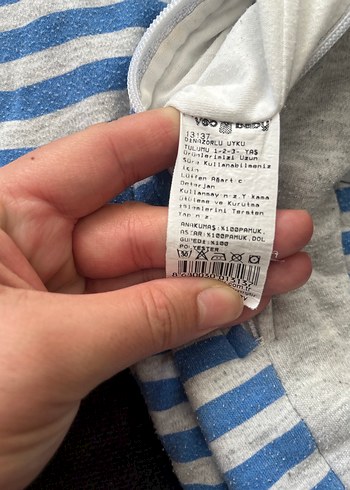 Gri Baskılı Fermuarlı Erkek Bebek Tulum - Görsel 7