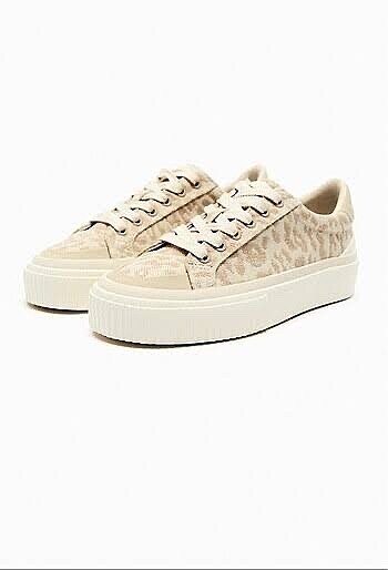 Zara leopar sneakers