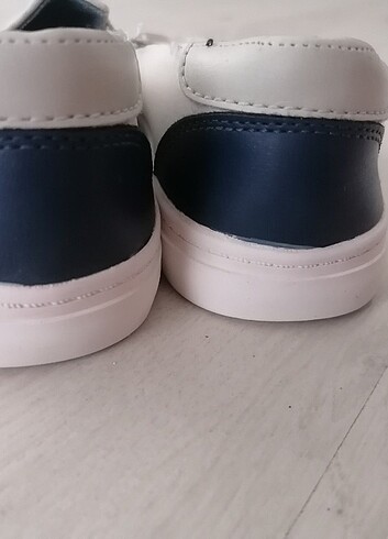 30 Beden Zara beyaz erkek çocuk loafer ayakkabı orijinal 