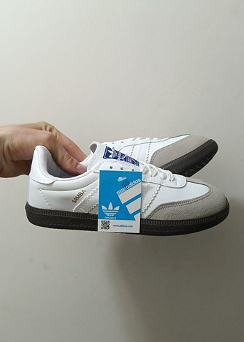 39 Beden Adidas Beyaz Gri Kadın Sneakers Velcro
