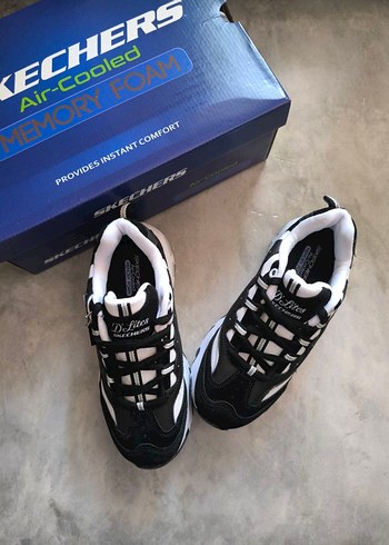 Skechers Skechers Siyah Zebra Desenli Spor Ayakkabı