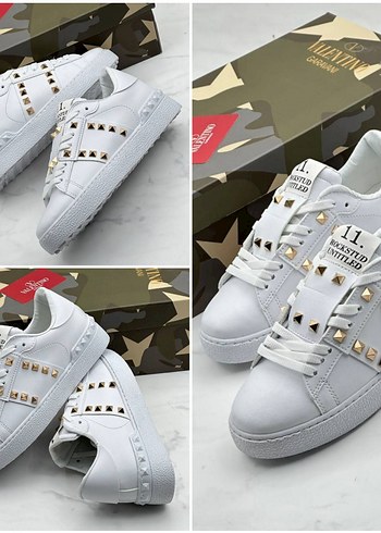 37 Beden beyaz Renk Valentino Beyaz Kadın Spor Ayakkabı