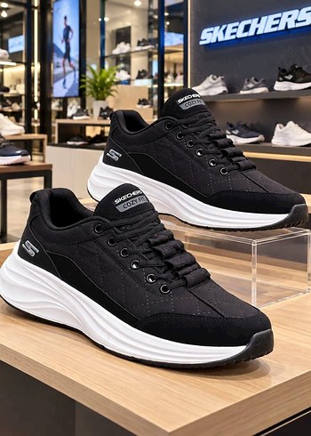 Skechers Siyah Spor Ayakkabi