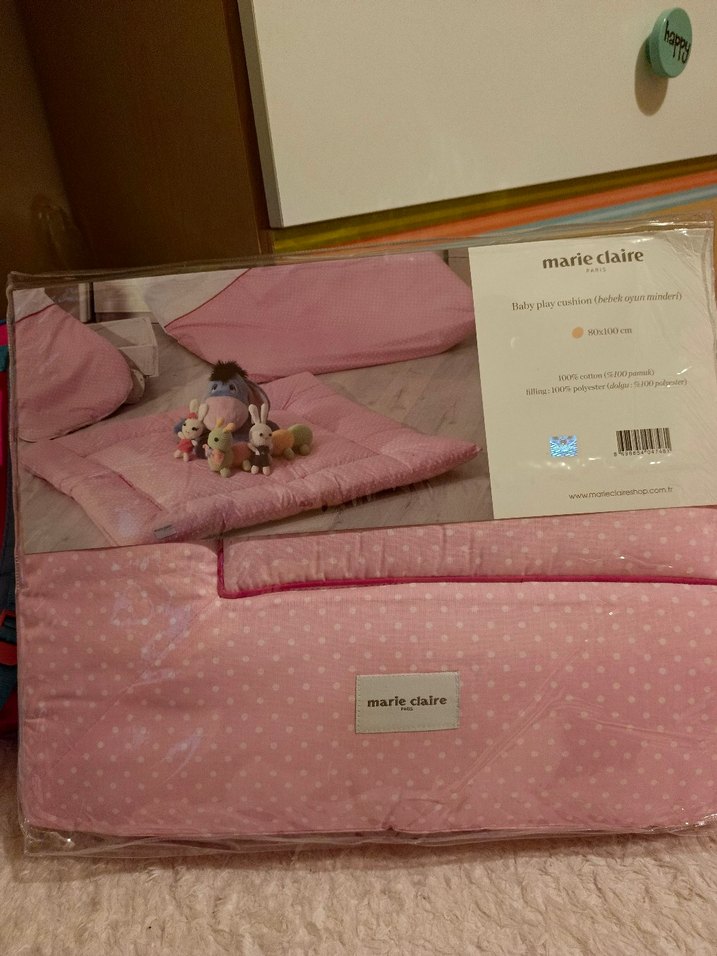 Marie Claire Pembe Bebek Oyun Minderi - Görsel 3