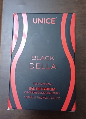 Unice Black bella parfüm 