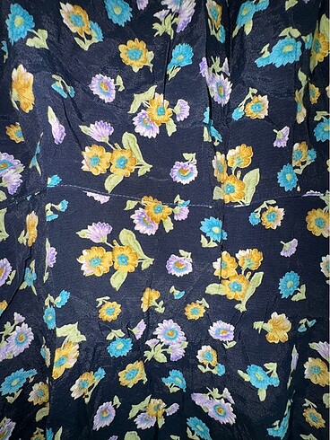 Diğer Çiçekli peplum gömlek